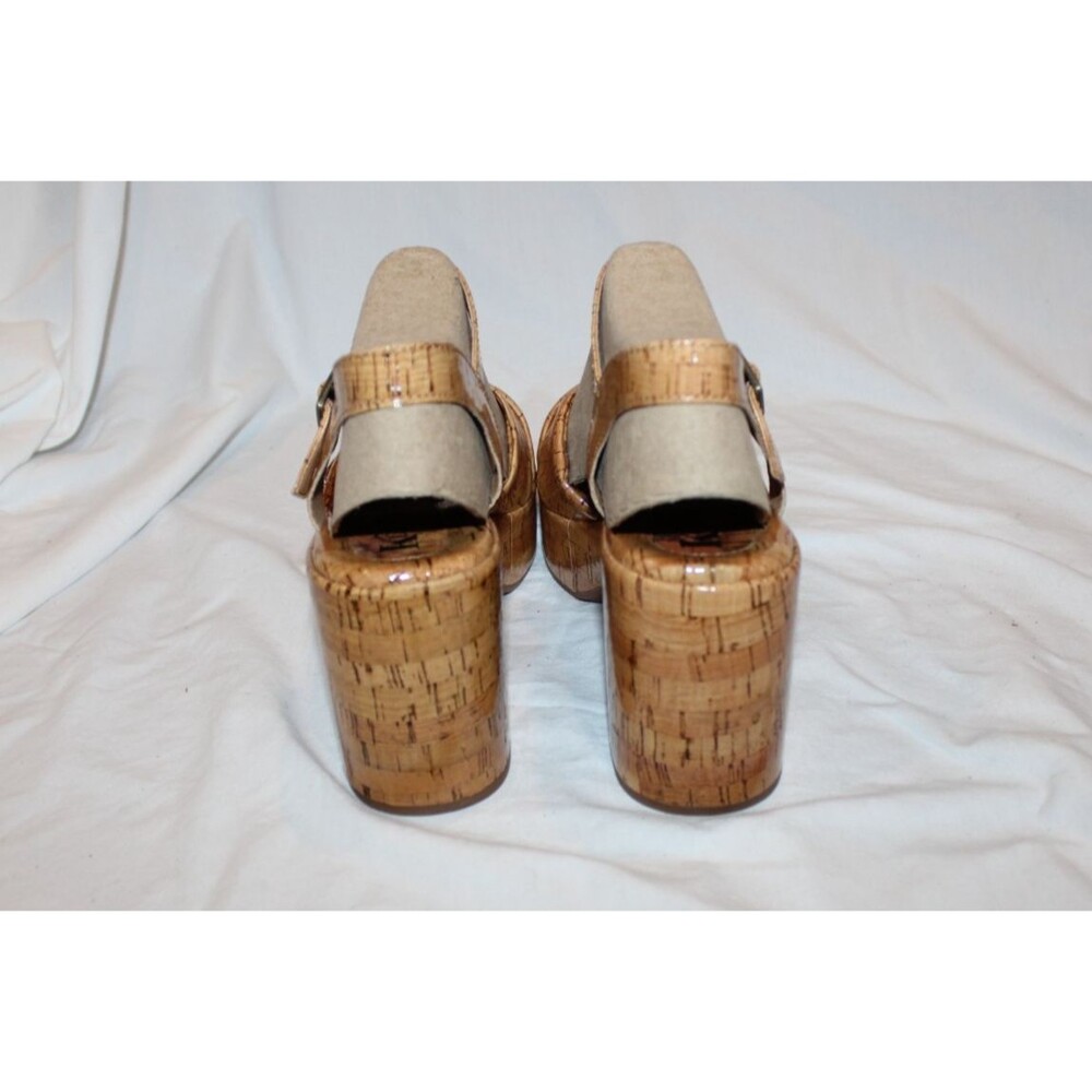 Korks Women's Calda Platform Comfort Sandals Light Tan NEW SZ 8 - Picture 6 of 7
